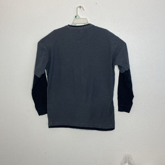 DICKIES Men’s Long Sleeves Black/ Gray T shirt Size L - Picture 4 of 4